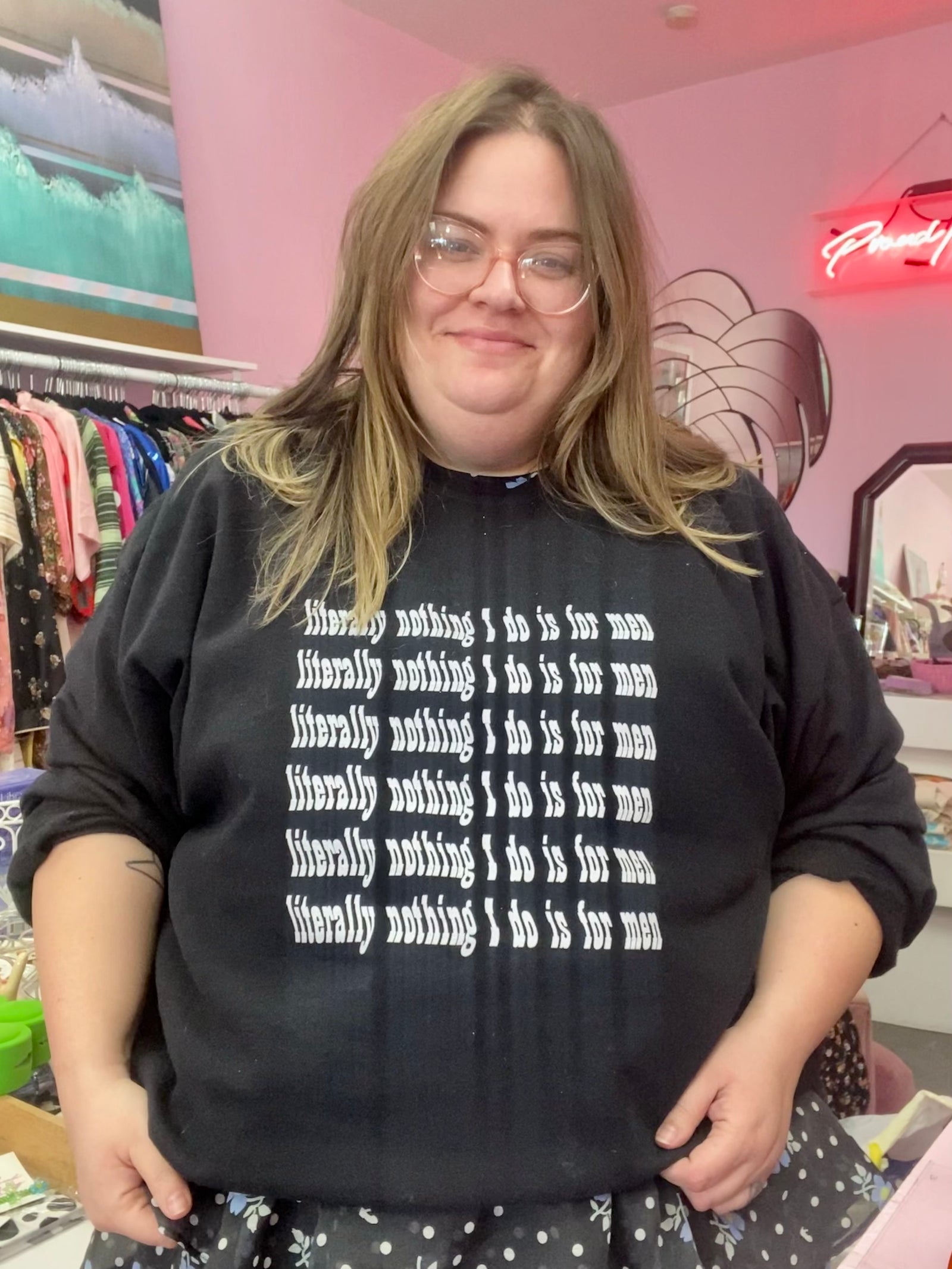 Literally Nothing Sweatshirt