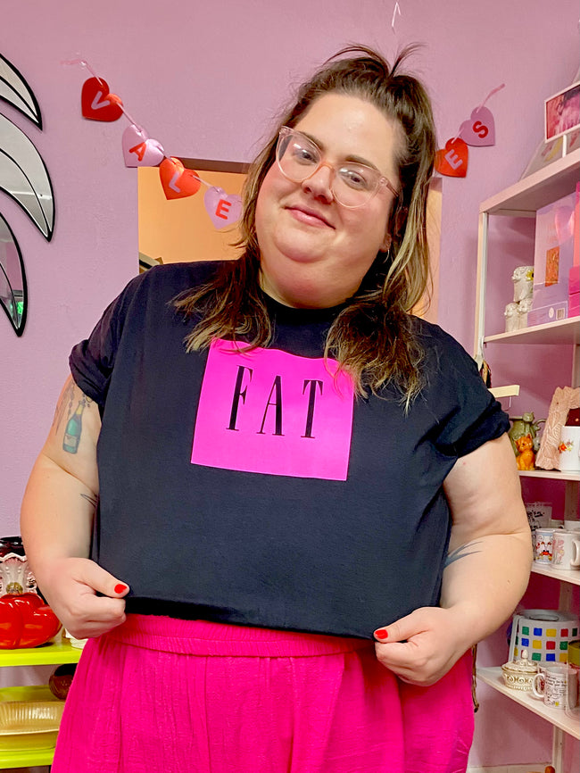 Fat, Inc Tee in Black