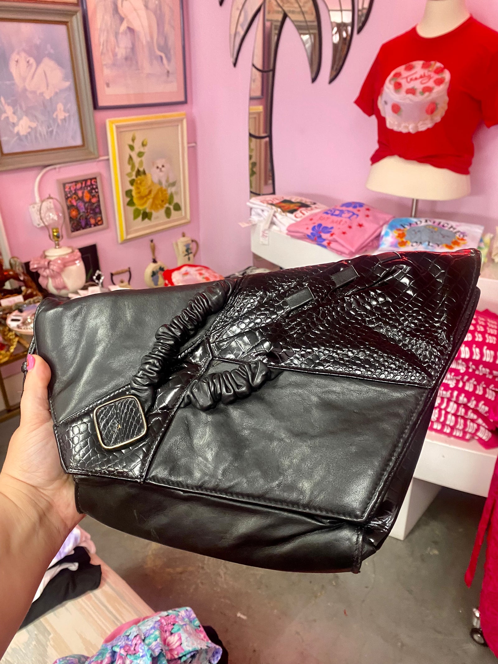 1980’s Leather Handbag