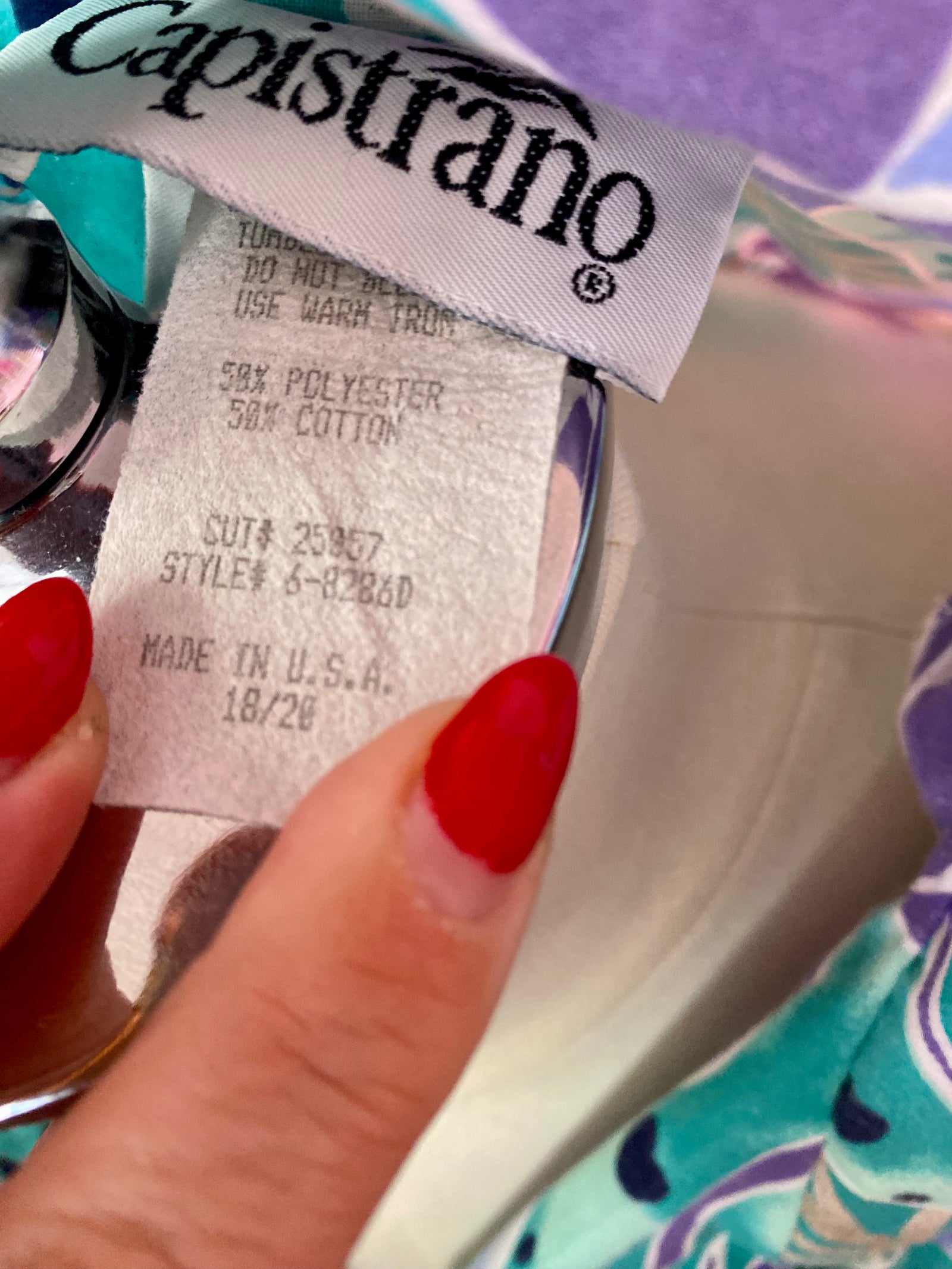 90’s Tropical Button Down