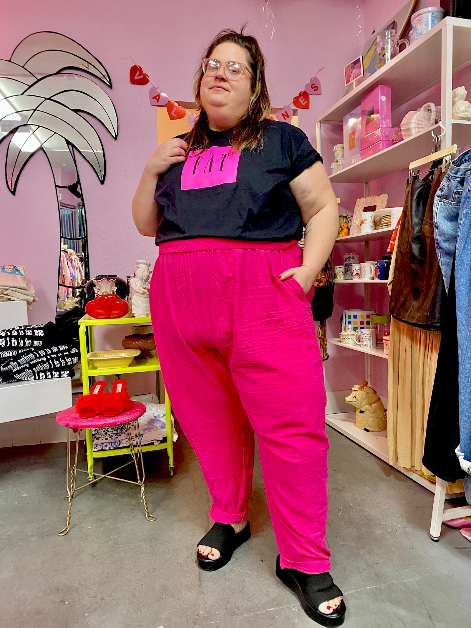 Fat, Inc Tee in Black