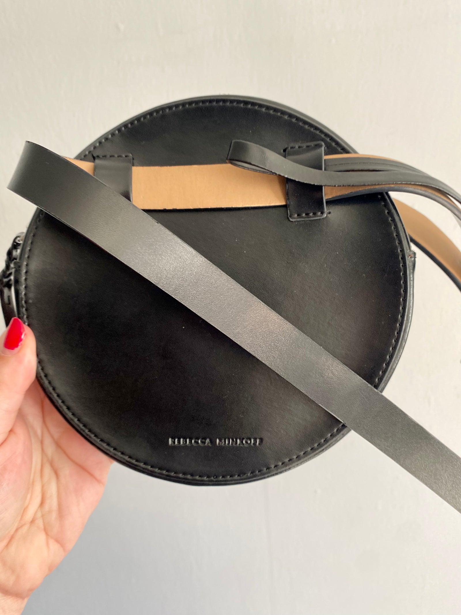 Rebecca Minkoff Genuine Leather Belt Bag - up to 36”