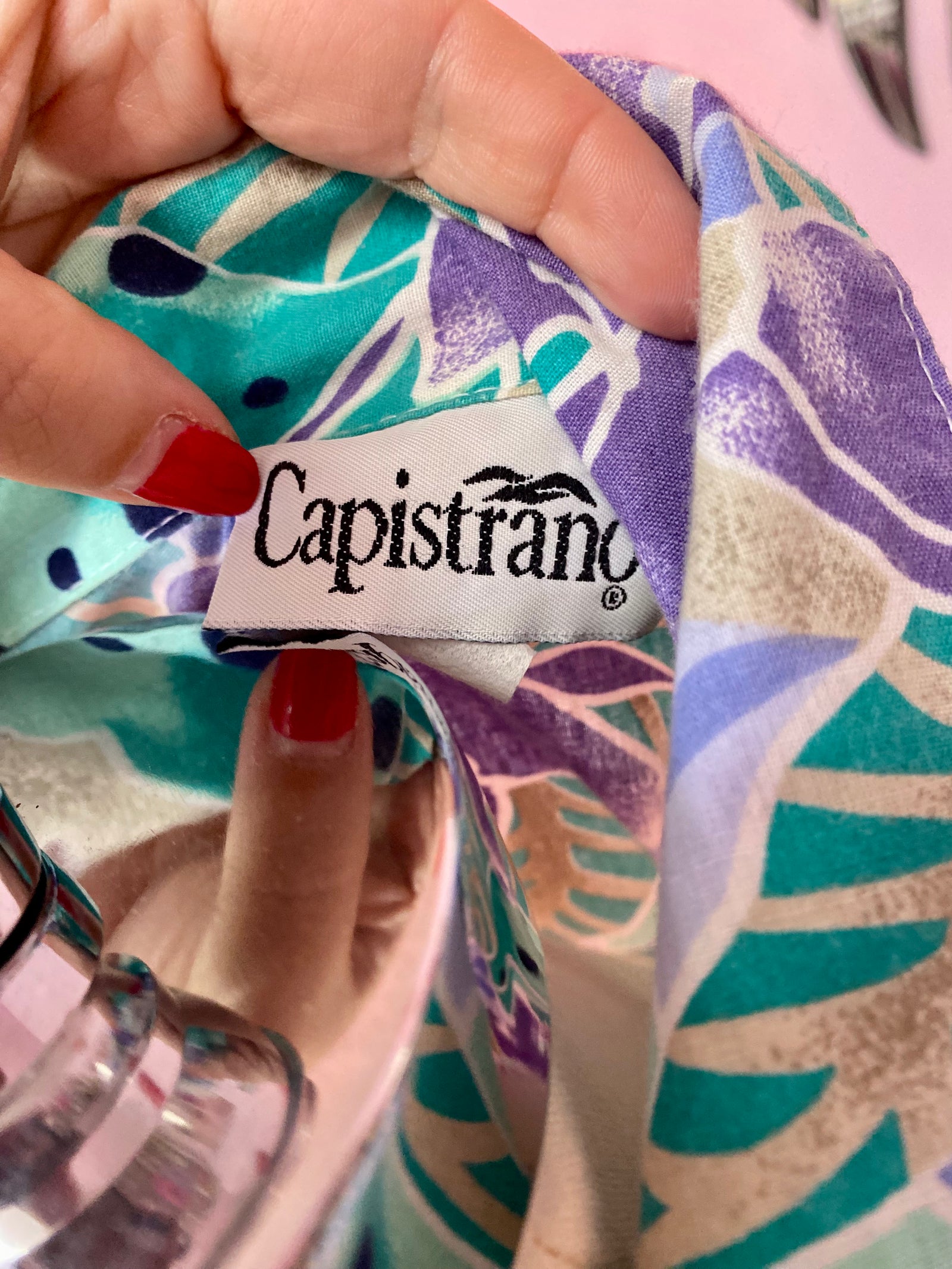 90’s Tropical Button Down