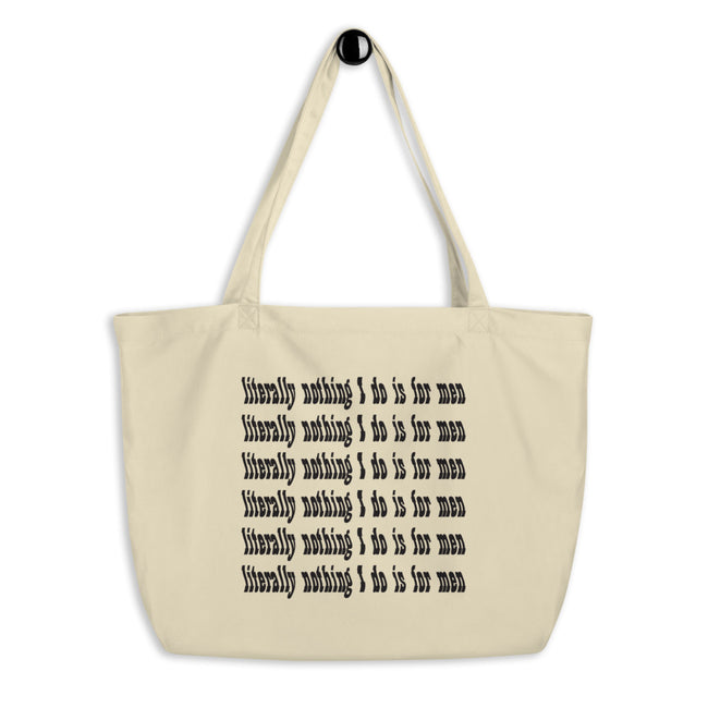 Literally Nothing XL Tote - Beige