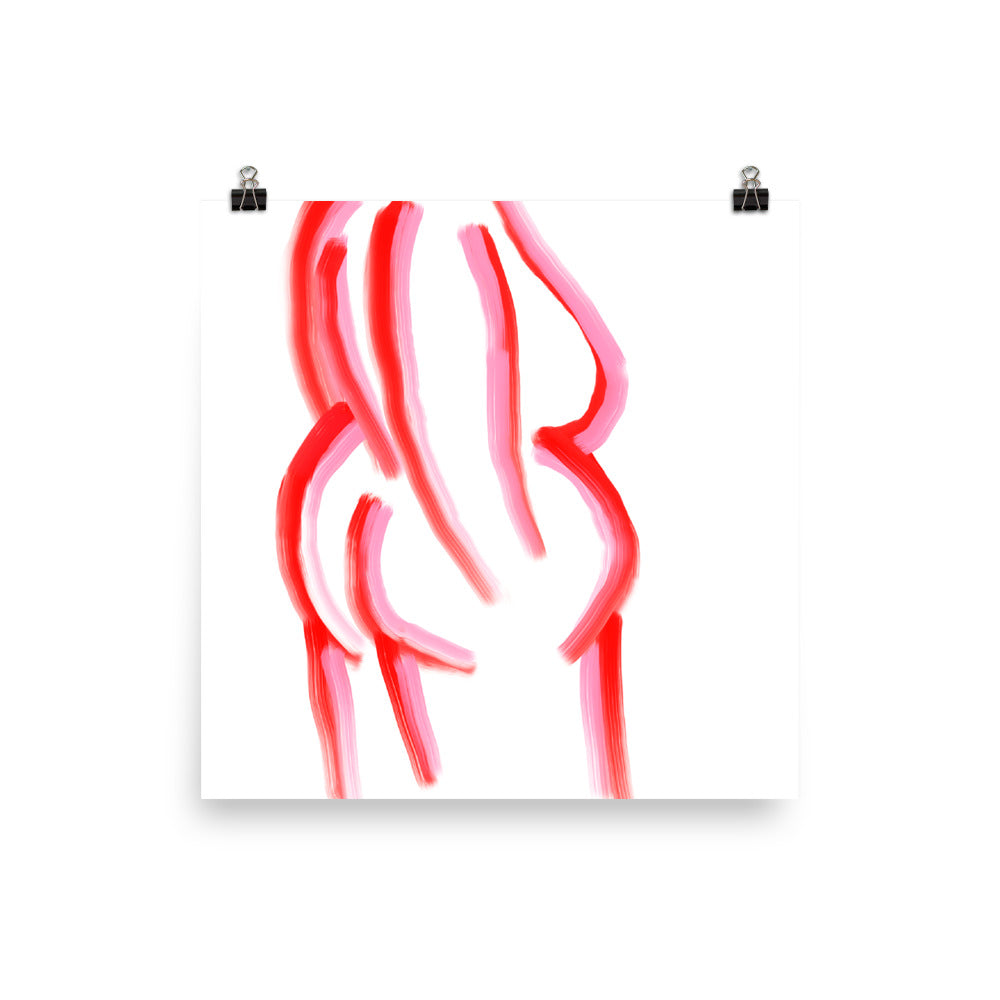 Body Sketch Print
