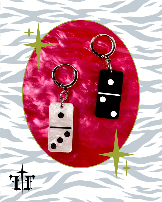 Mini Domino Earrings