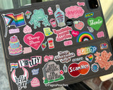 Scam Men Sticker