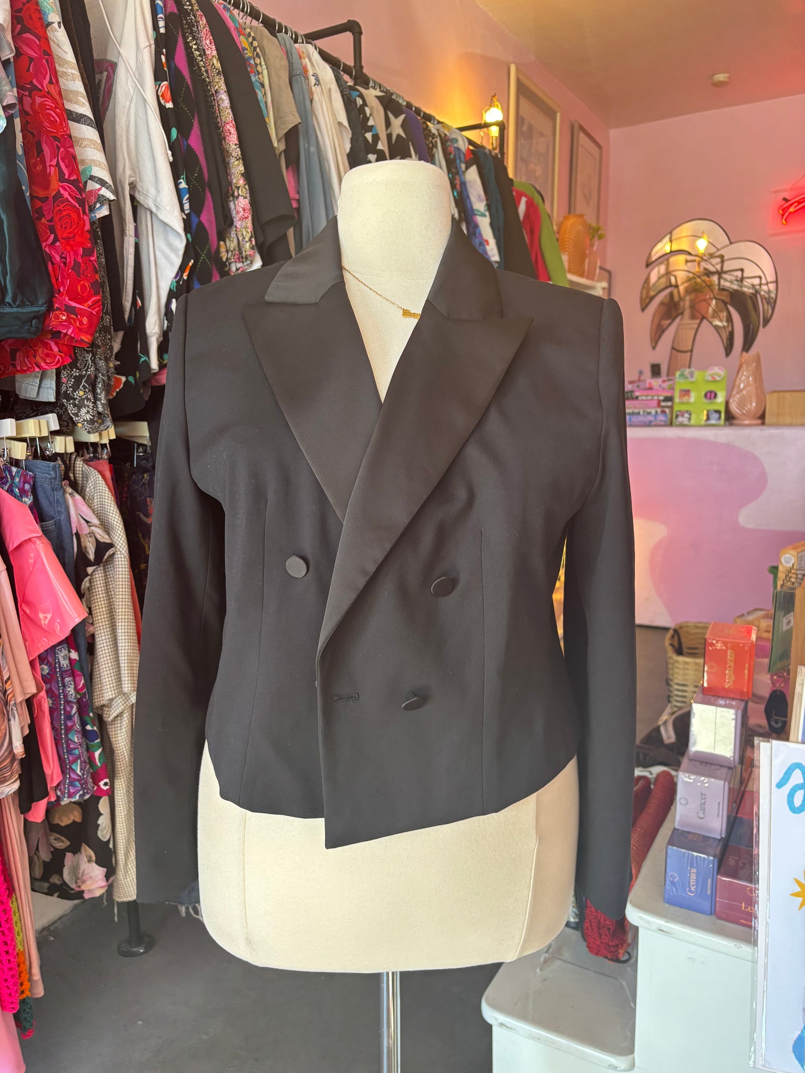 Banana Republic Cropped Tux Blazer - 20