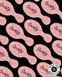 Cunty Mini Pink Travel Hairbrush - Eco Friendly!