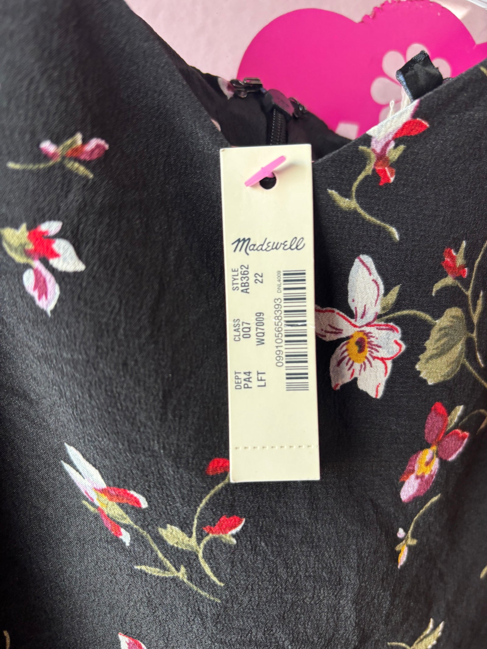 Madewell x J Crew Silk Dress for Erica