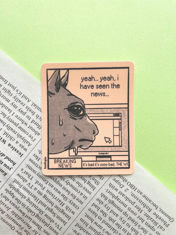 On My Whimsical Sh*t Reusable Sticker Book