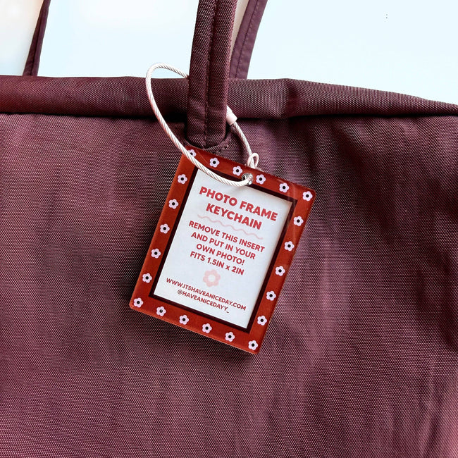 Photo Frame Keychain - Willow