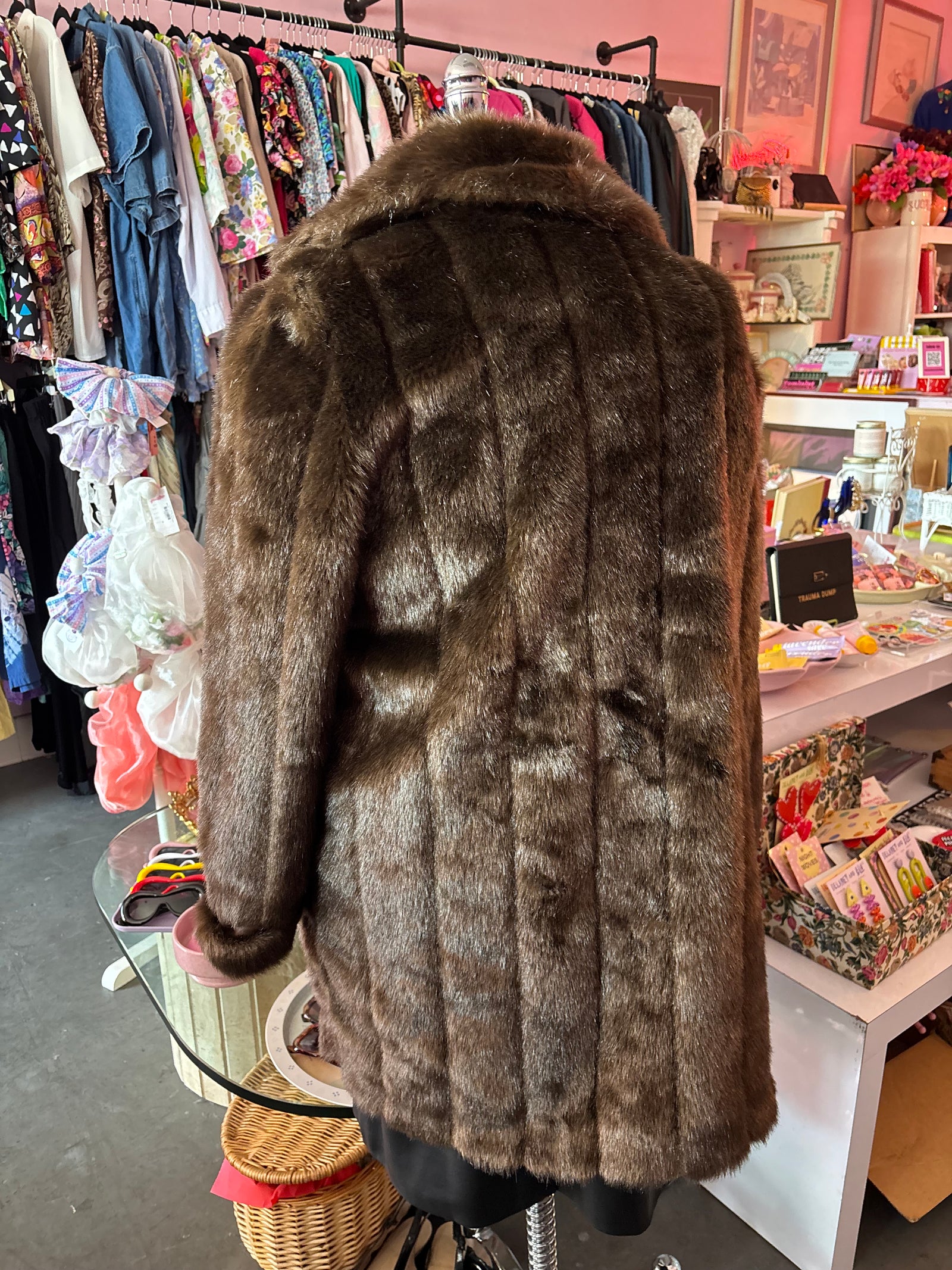 Carmela Faux Fur Coat - 1X