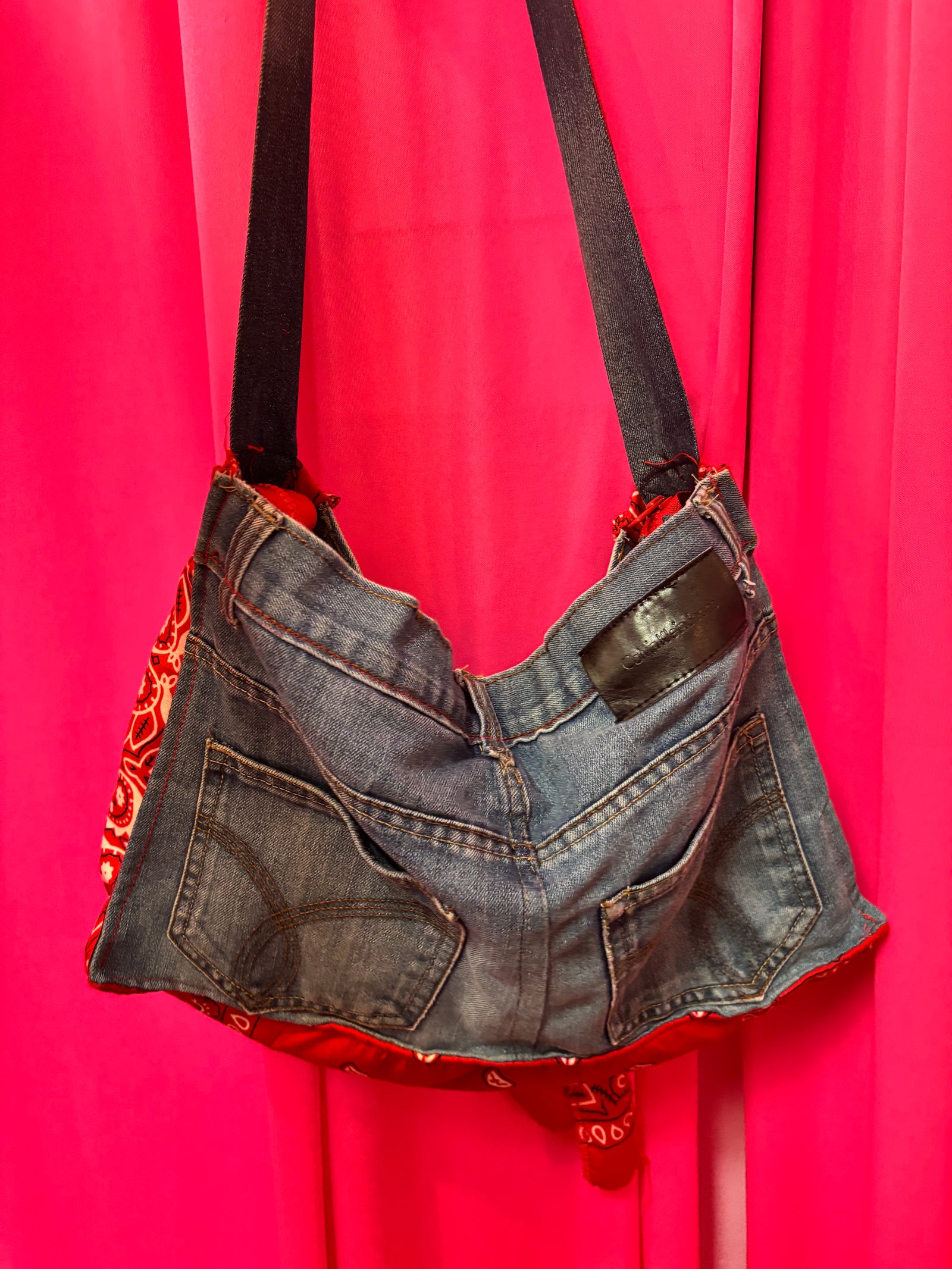 Upcycled Denim Purse