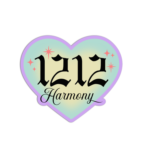 222 Alignment Angel Numbers Textured Stickers