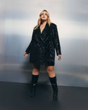 Hilary MacMillan Sequin Blazer Dress - originally $156