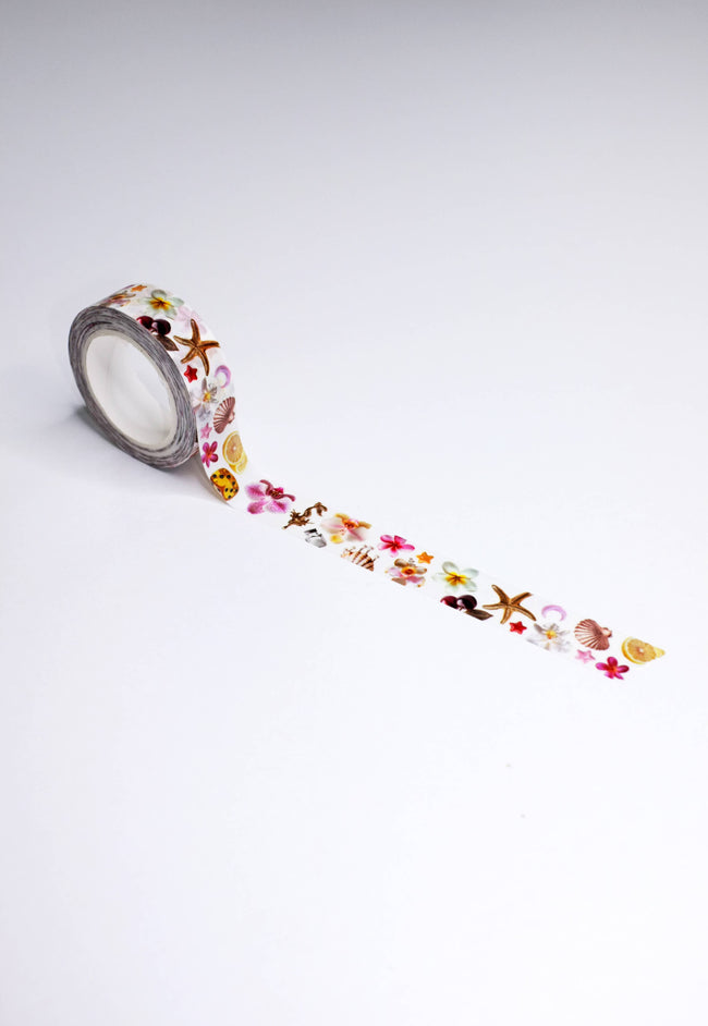 White Lotus Washi Tape