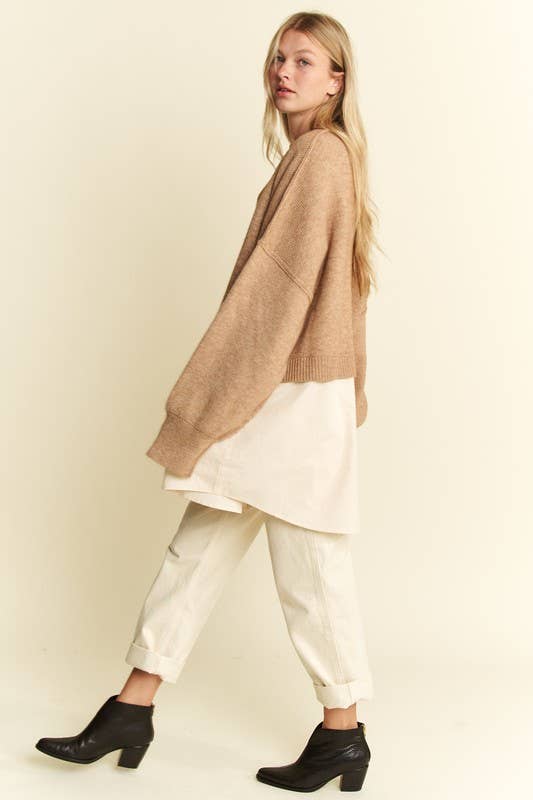 Mix Match Oatmeal Sweater