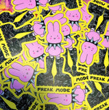 Freak Mode Sticker