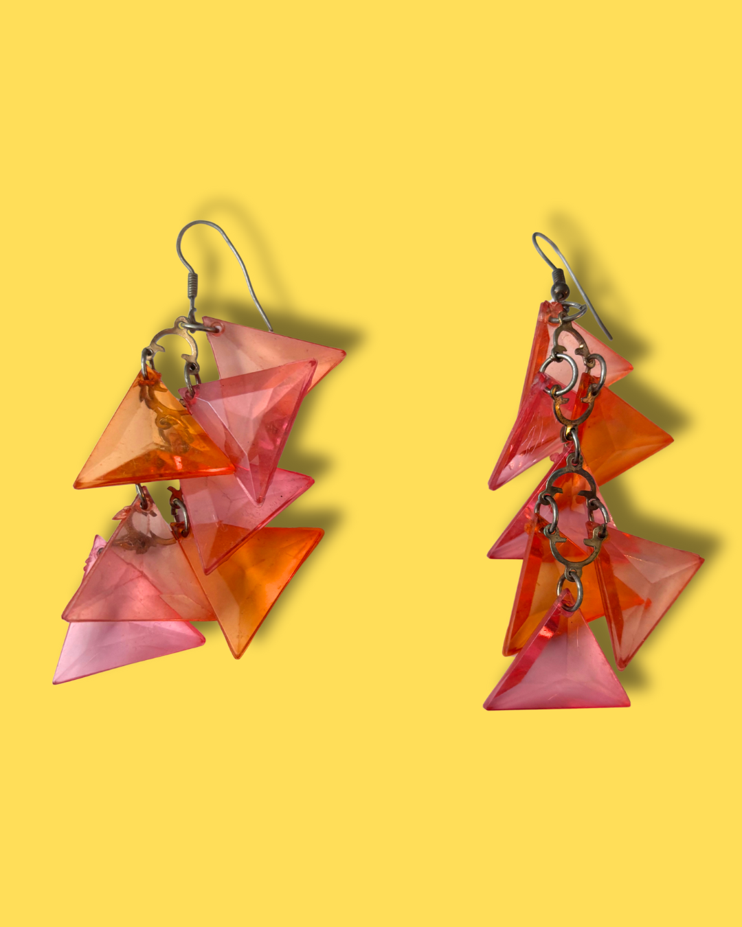 Stained Glass Dangle Earrings