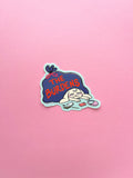 The Burdens Bunny Waterproof Vinyl Sticker