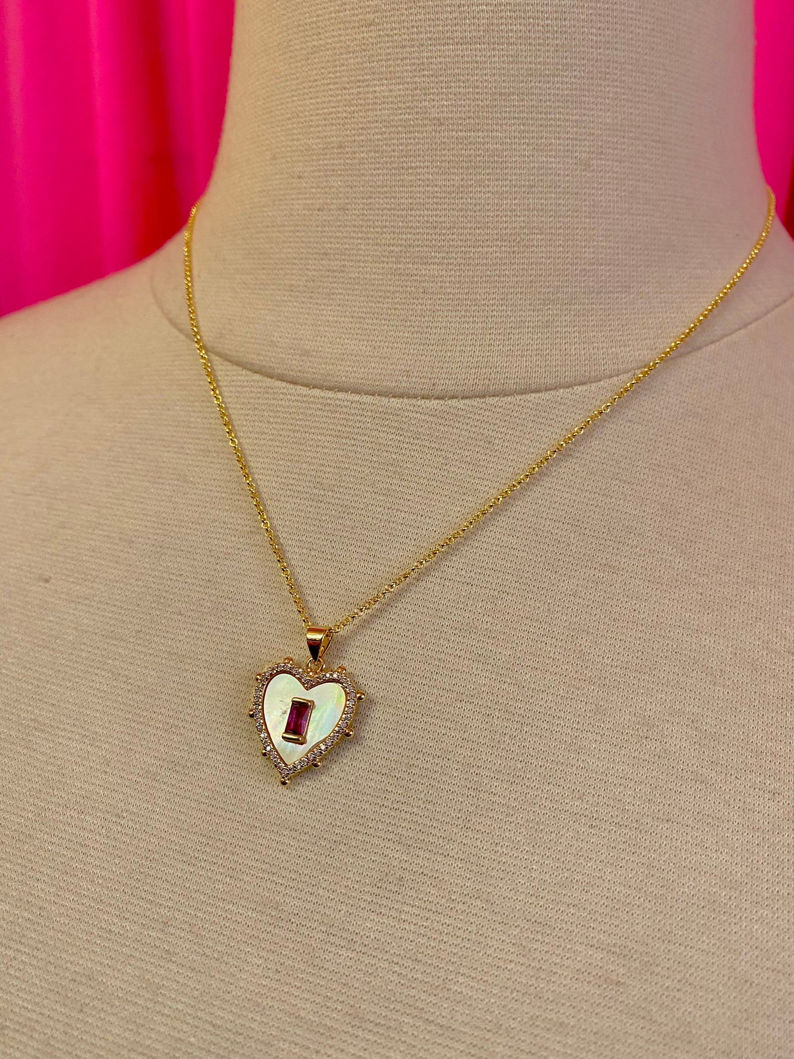 Heart of Queens Necklace