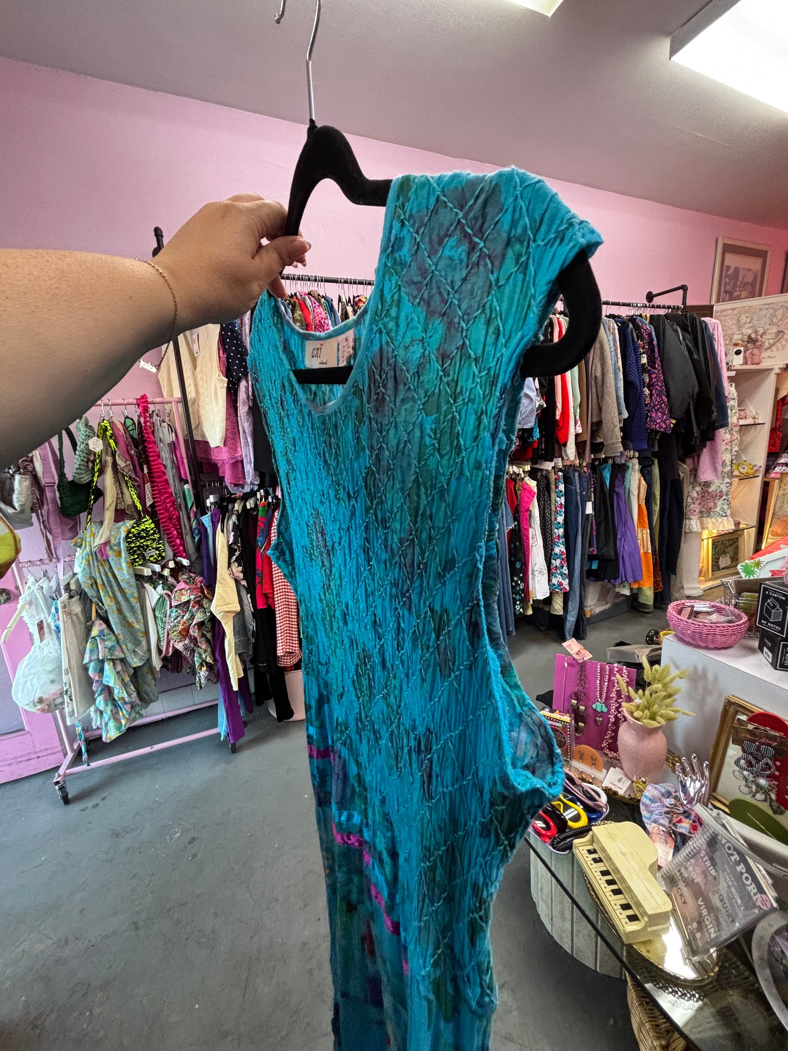2000s Altered Cotton Dress - Size XL - 2X