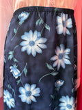 The Blue Period Midi Skirt