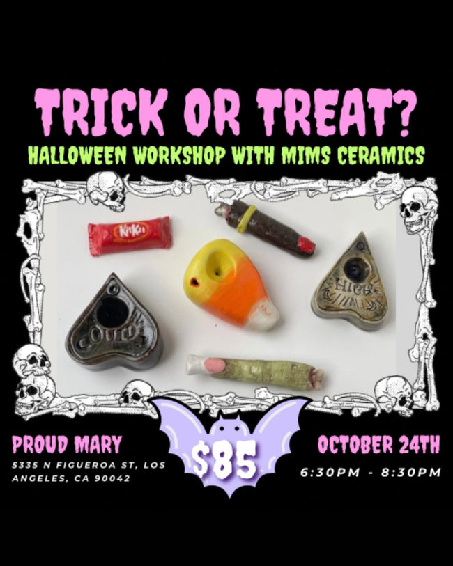 Halloween Ceramics Workshop with Mims Ceramics - In Store Event