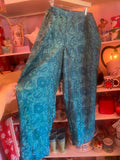 Venezia Silk Paisley Pants - 20/22