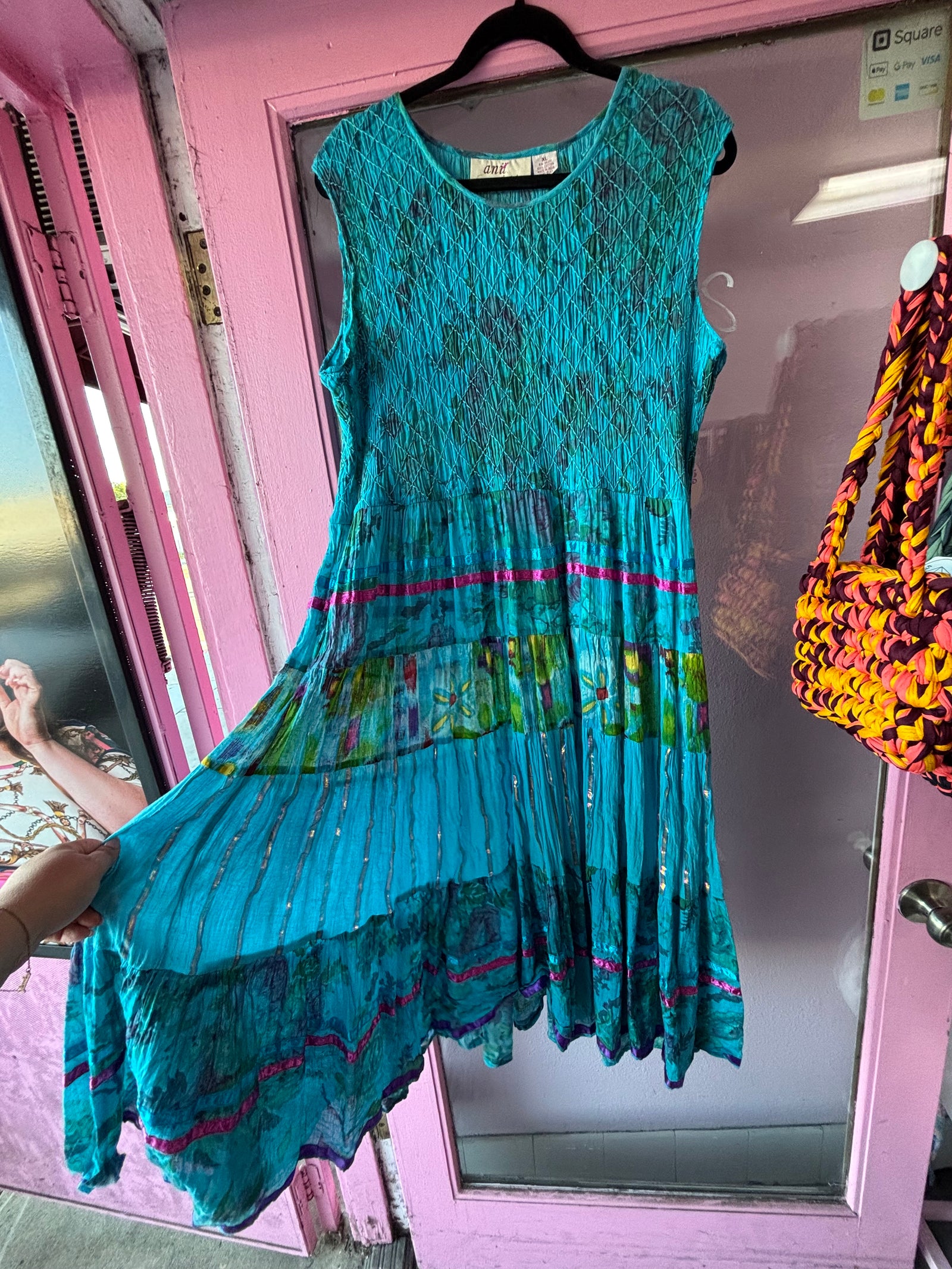 2000s Altered Cotton Dress - Size XL - 2X
