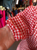 Handmade 1970's Gingham Maxi - 2X