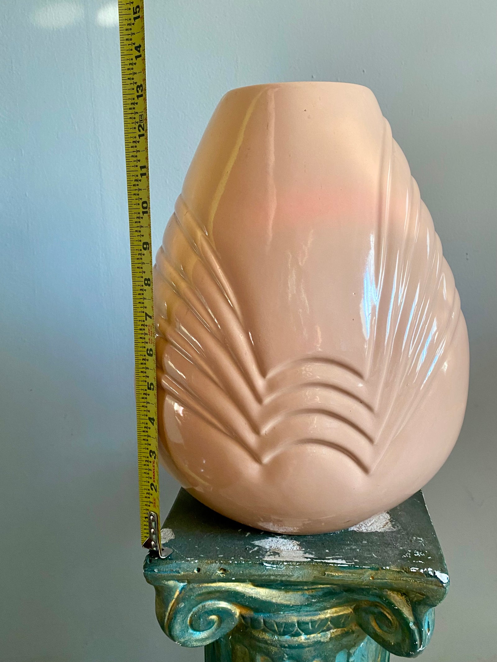 1980’s Art Deco Extra Large Vase