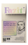 Candy Heart Multicolor Rainbow Glitter Makeup Tattoo