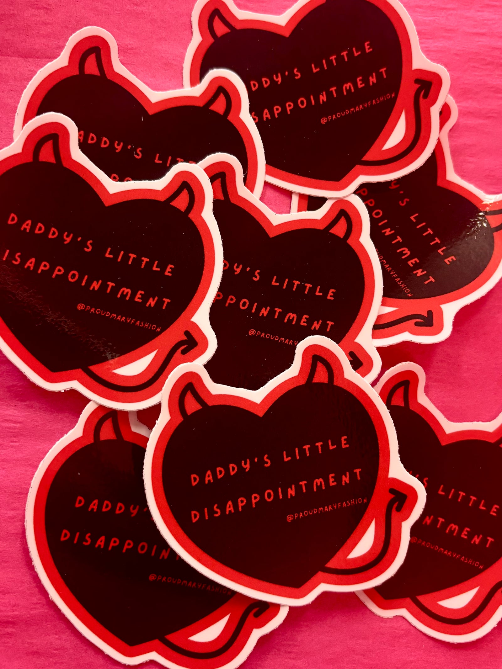 Daddy’s Little Disappointment Sticker