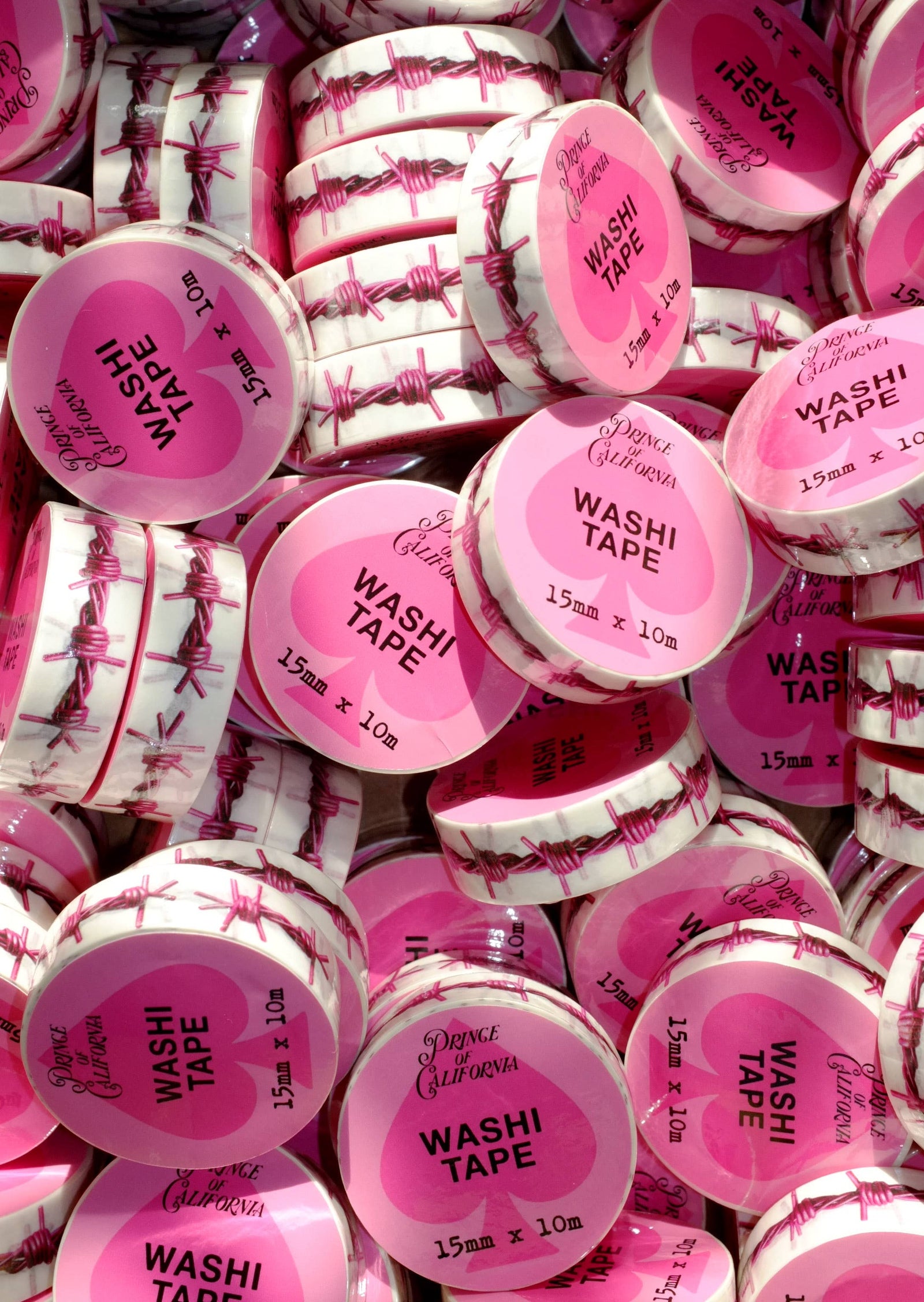 Pink Barbed Wire Washi Tape