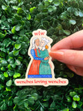 WLW Wenches Loving Wenches Medieval Waterproof Vinyl Sticker