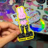 Freak Mode Sticker