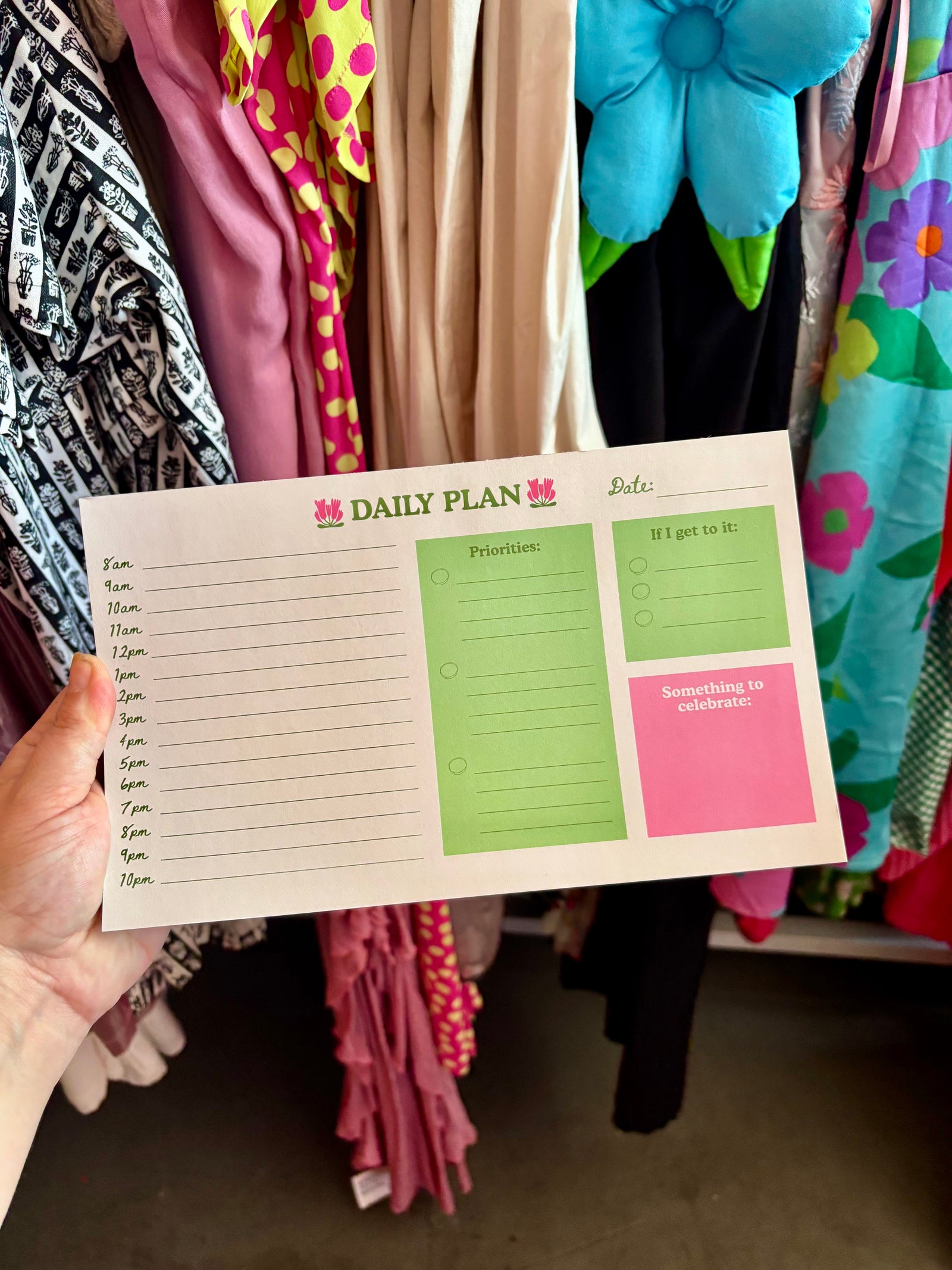 Proud Mary Jumbo Daily Plan Notepad