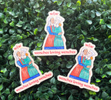WLW Wenches Loving Wenches Medieval Waterproof Vinyl Sticker
