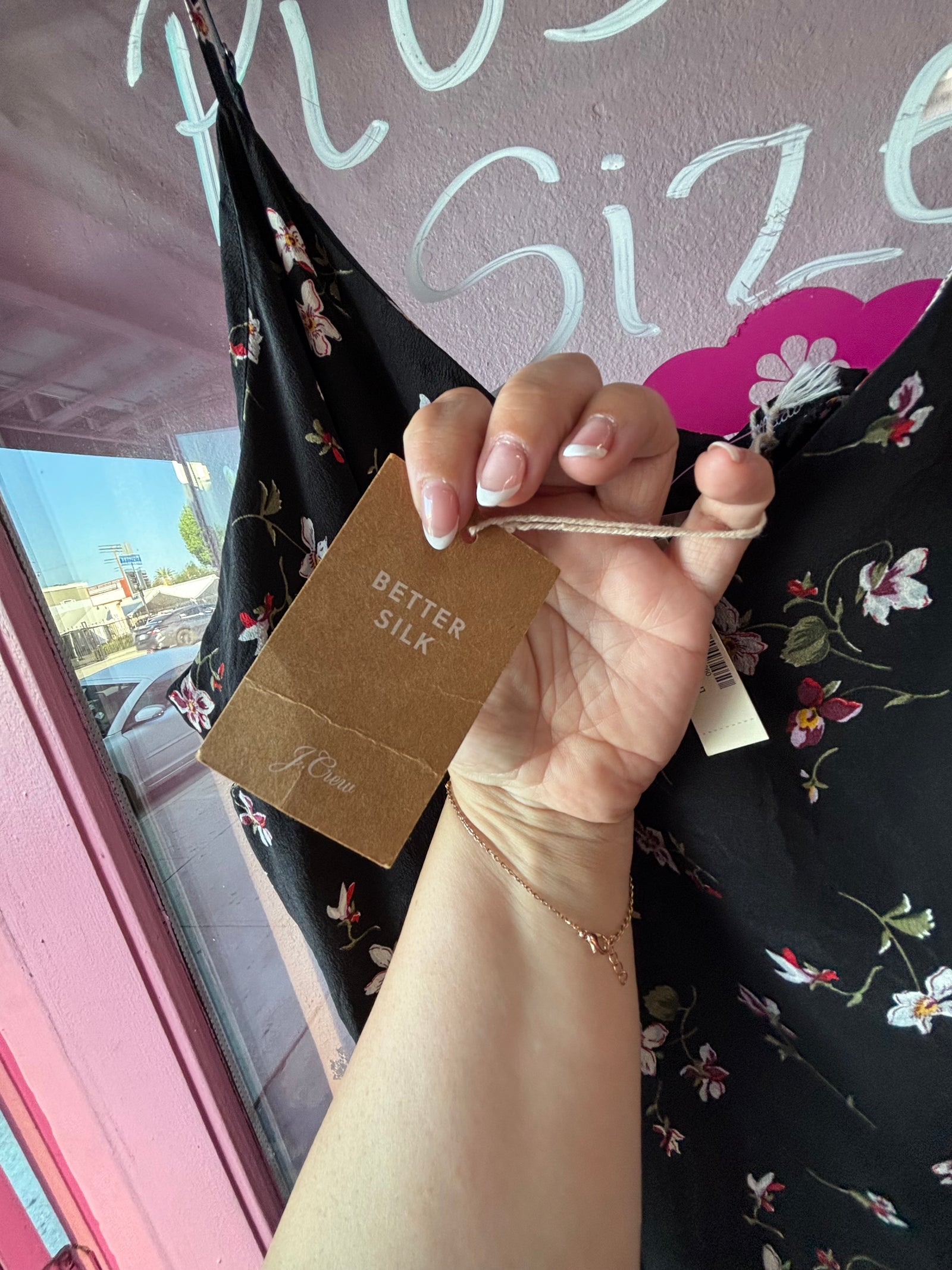 Madewell x J Crew Silk Dress for Erica