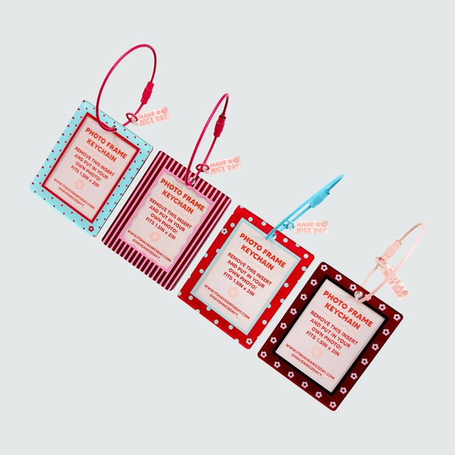 Photo Frame Keychain - Willow