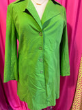 LB Green Trench Coat