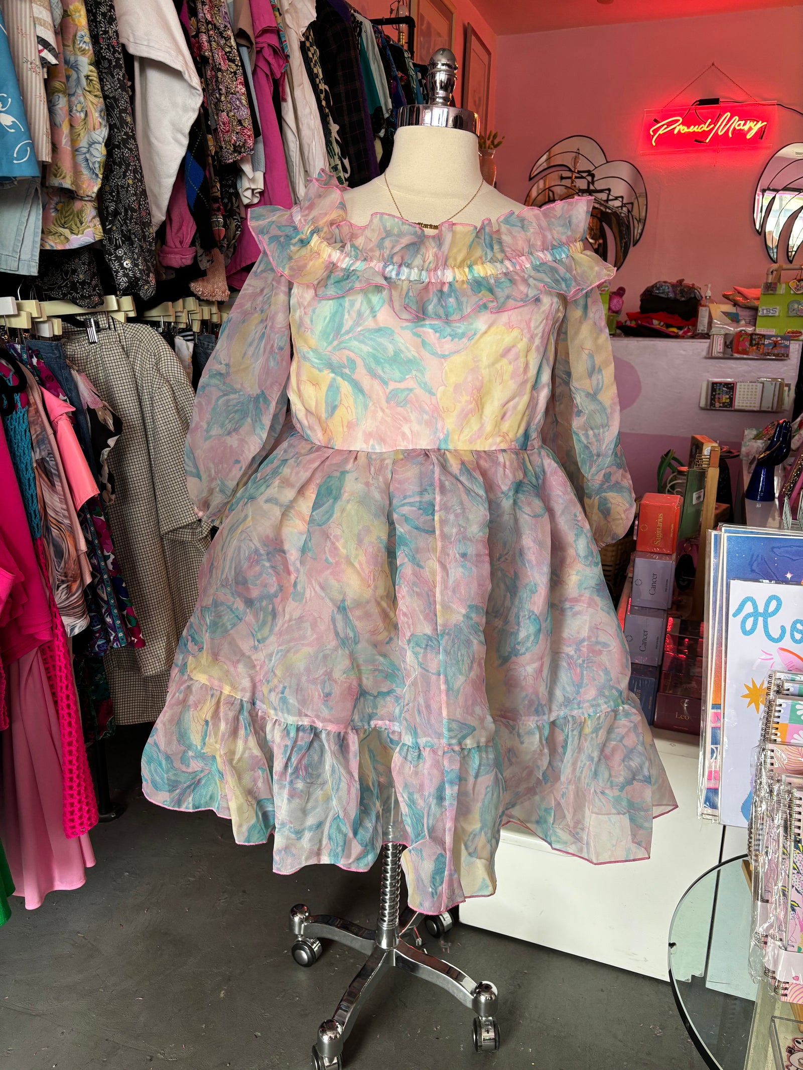 selkie pastel dress The Rainbow French Puff
