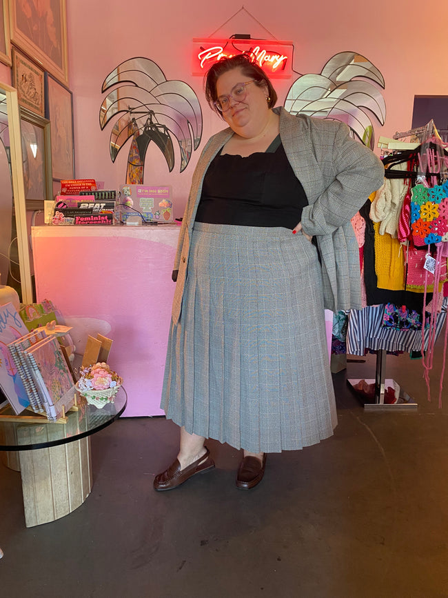 Vintage Skirt Suit Set - Fits like a 5X
