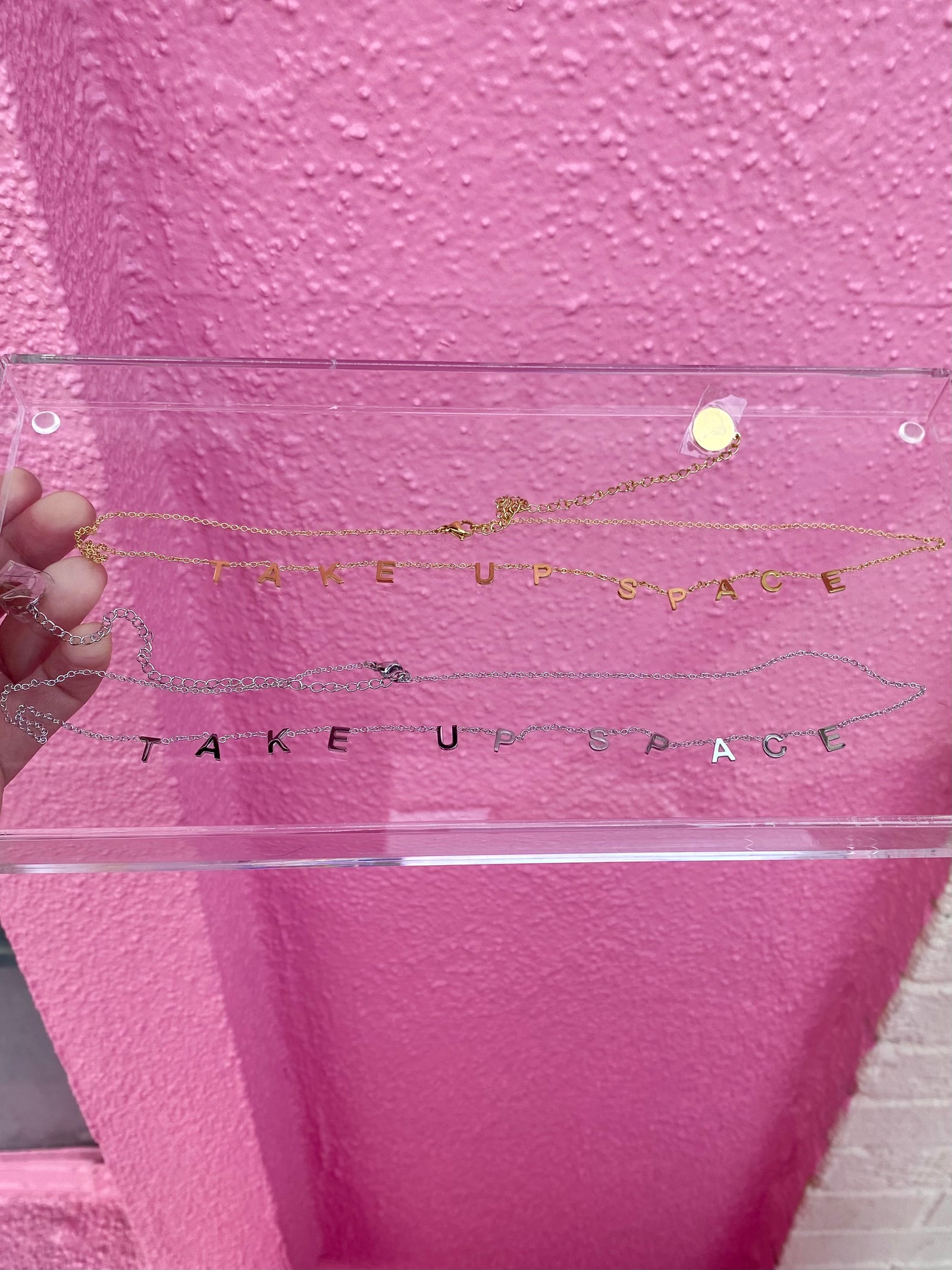 Reesa Take Up Space Necklace
