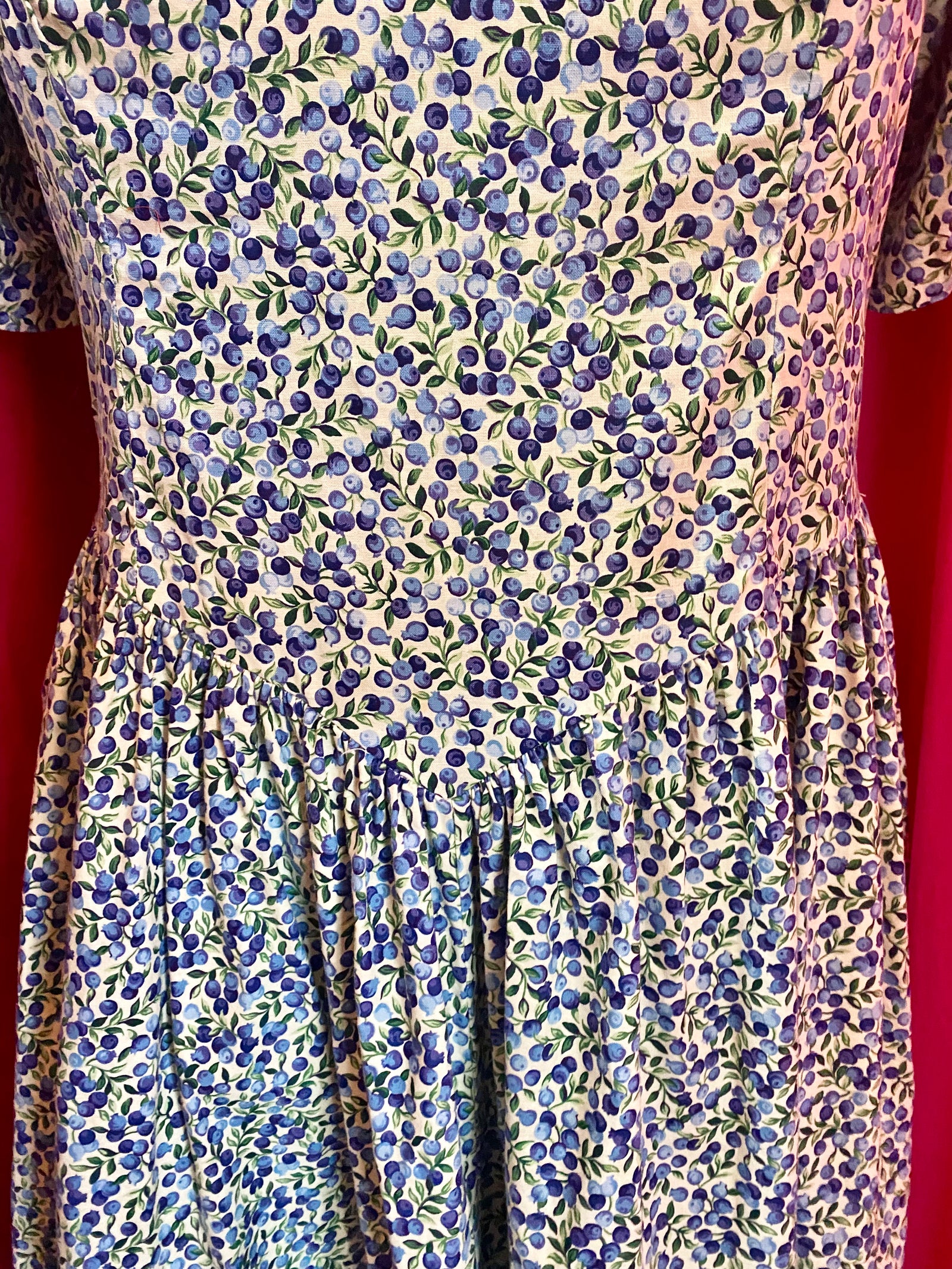 Blueberry Fields Midi Dress