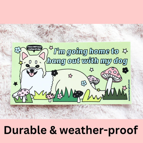 Fat Medieval Hedgehog Waterproof Vinyl Sticker