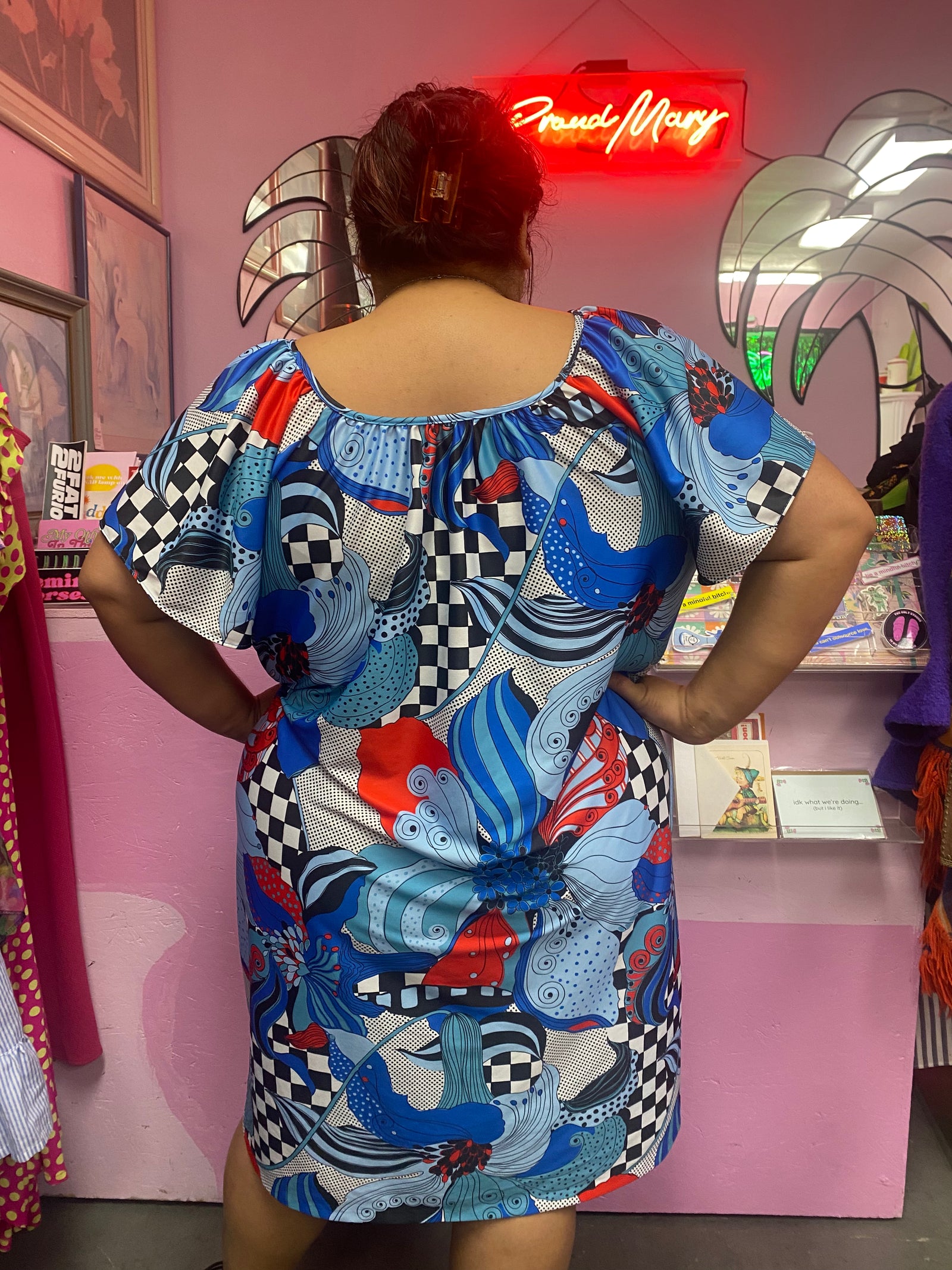 Trippy House Dress Proud Mary Fashion