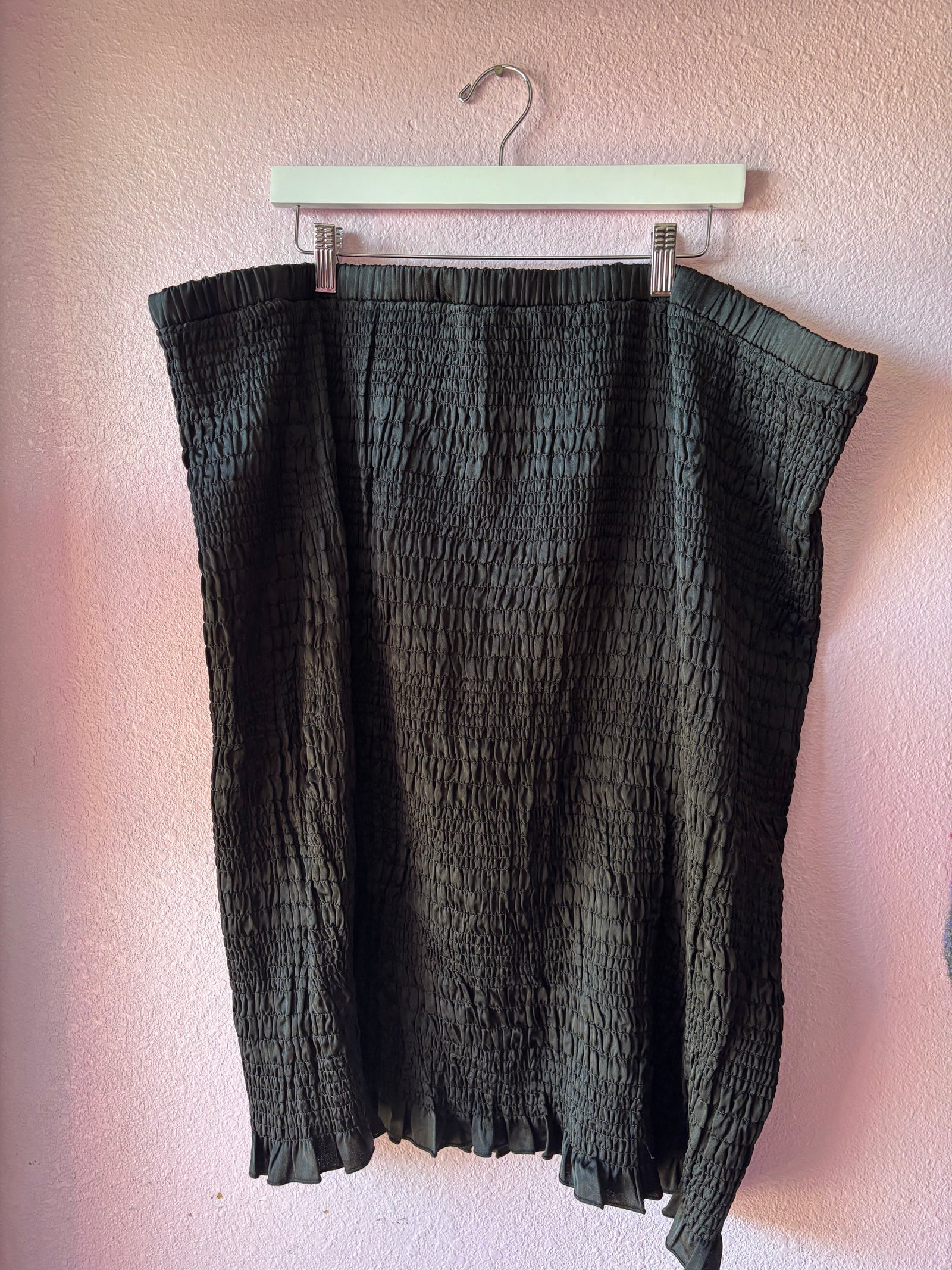 Lovefool Deadstock Shirred Midi Skirt - 4X